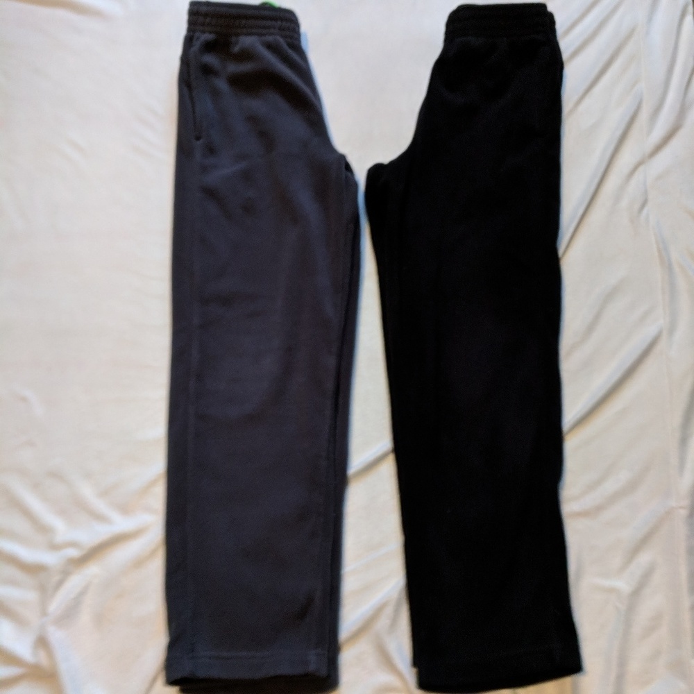 Boys medium fleece pants 2 pair